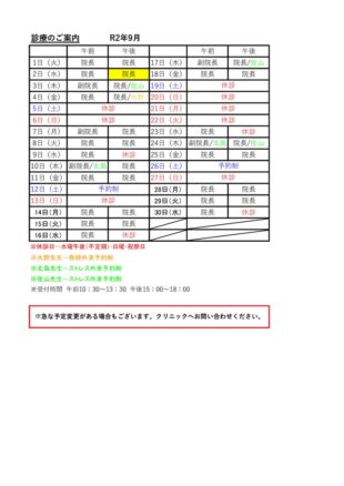 外来表(2020.9)のサムネイル